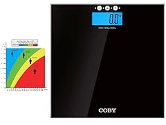 Digital Glass BMI Bath Scale With Color Changing LCD Display