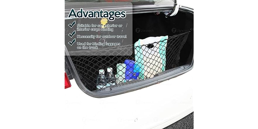 Mesh Netstorage Zone Tech NE0003 Large Mesh Storage Net