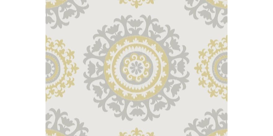 Dandelion Taupe Peel and Stick Wallpaper