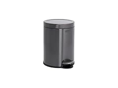 Rubbermaid SS Round Step-On Trash Can