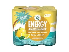 V8 Energy Yuzu Lemon Energy Drink, 8 oz, 6PK