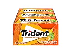 Trident Trident Tropical Twist Gum, 14pc, 12pk