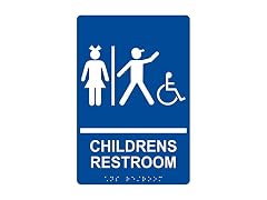 ComplianceSigns.com Wheelchair Accessible Blu