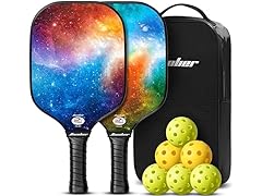 Hicober Pickleball Paddles Set of 2