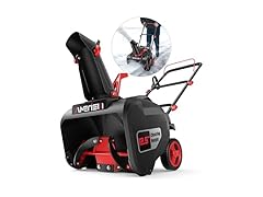AMERISUN 21-Inch Gas Snow Blower, Powere