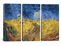 Wheatfield w/Crows by van Gogh (3 Sizes)