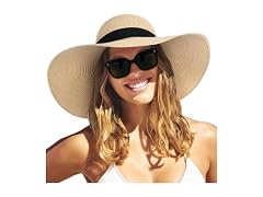 FURTALK Y0898 wide brim hat black