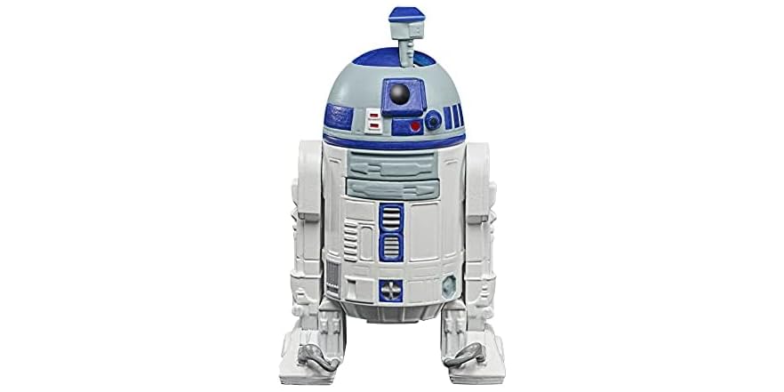 Cornice Portafoto Vintage R2-D2 Originale Anni '80 - 5x7 Pollici, Dipinta A Mano, Licenza Lucasfilm - MINT In Scatola