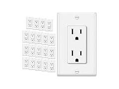 ELECTECK 20 Pack Wall Outlets 15A