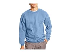 Hanes Mens Ultimate Cotton Light Blue (S)