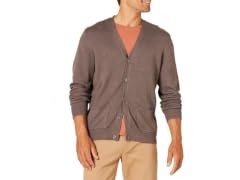 Amazon Essentials Men (M) Cardigan Brown Heather