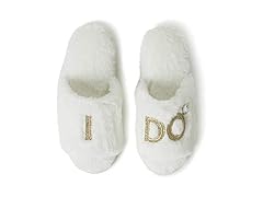 Dearfoams Women's Bridal I Do Medium