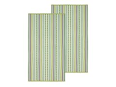 Cotton Oversized Beach Towel 2Pk, Pear