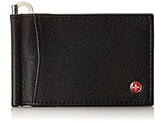 Alpine Swiss RFID Leather Deluxe Clip Wallet