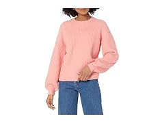 Amazon Essentials Women (L) Crew Neck Rib Sweater