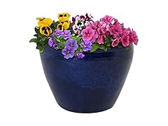 Sunnydaze Large Ceramic Plant Pot 14.5"