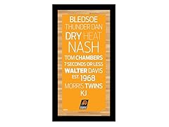 Phoenix Suns 9.5" x 19" Sign