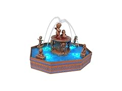 Christmas Village Fountain Scene