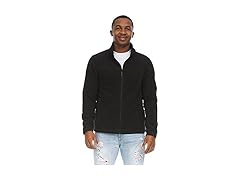 Swiss Alps Fleece Jacket (XL) Black