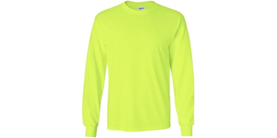Gildan Men's Cotton Long Sleeve T-shirt