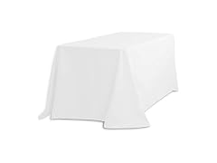 TABLECLOTHSFACTORY White 90x156 Tablecloths