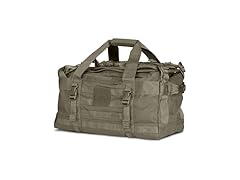 5.11 Tactical Duffel Bag for Travel, Water-Resistant Nylon, Medium, Rush LBD MIKE, 40L, Ranger Green, Style 56293ABR (Open Box)
