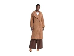 UGG Women's Gertrude Long Teddy Coat