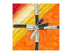 Fabrics Foundations Opulent Orange Batiks Stack
