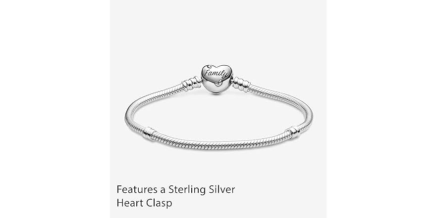 Pandora 598827C01-20 20 Pandora Silver Womens Brace (Open Box)