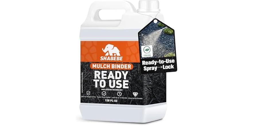 Mulch Binder 1-Gallon Jug for $20 + free shipping w/ Prime