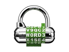 Master Lock 1534D Combination Padlock, 1 Pack