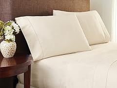 Crowning Touch Cotton Naturals 400 Thread Count Jaqcuard Sheets and Pillowcases