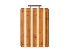 Kitchen Details Stripe Bamboo Cutting Board 