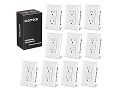 ELECTECK 10 Pack GFCI Outlets 15A