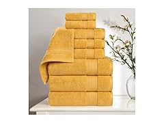 Superior Belmont 9PC Towel Set Gold