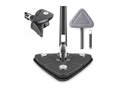 OVENTE Wall Cleaner Mop with 50" Adjustable Handle