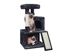 Yaheetech 36in Cat Tree Tower with Large Perc