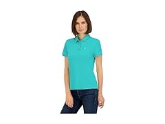 Spyder Womens Jacquard Stripe SS Polo Top