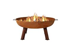 Rustic Cast Iron Fire Pit Bowl