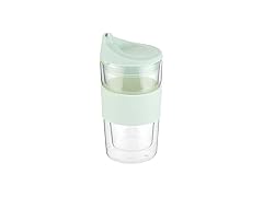 Restaurantware Glass Travel Mug 1 Count 12 Ounce 