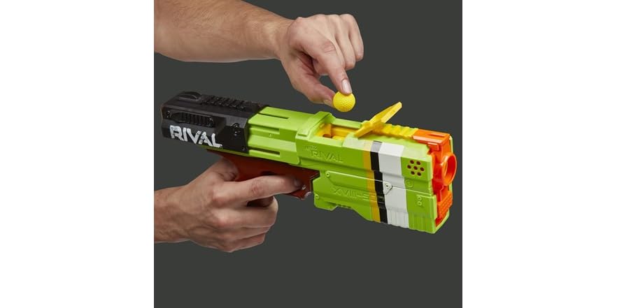 Nerf Rival Kronos XVIII-500 et Billes en Mousse Nerf Rival Officielles Rouge - Jeu de tir - Achat & prix