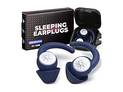 Roinoim Sleep Ear Plugs Royal Blue 2pr