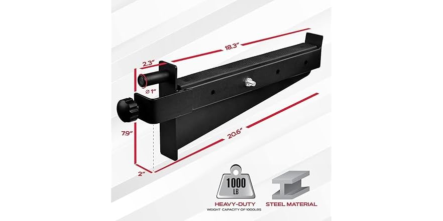 Yes4All Barbell Safety Spotter Arms 2x2