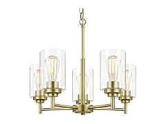 BesLowe B0GTVCTRMS D19.8 Chandelier for Dining Room