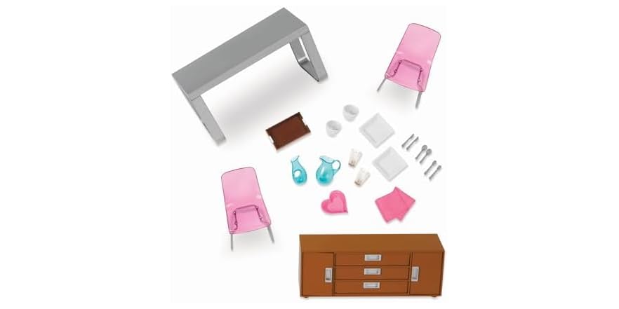 Lori Dining Room Set for Mini Dolls