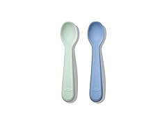 OXO Tot Silicone Spoons 2Pk- Dusk & Opal