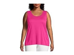 Just MY Size Women (24 Plus) Cooldri Scoopneck Top