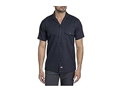 Dickies Men (S) Slim Short Sleeve Work Shirt