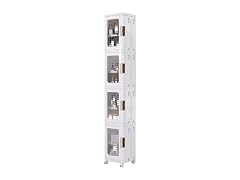 VECELO VECELO 4-Tier Narrow Storage Cabinet