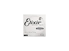 Elixir Strings Electric Guitar String NANOWEB Coating .024